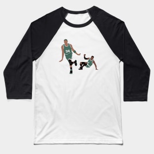 Paul Pierce And Nate Robinson Baseball T-Shirt